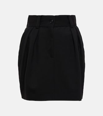 Wool miniskirt | Miu Miu