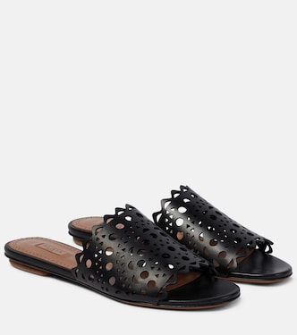 Leather sandals | Alaïa