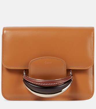 Kattie leather crossbody bag | Chloé