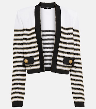 Cardigan a righe | Balmain