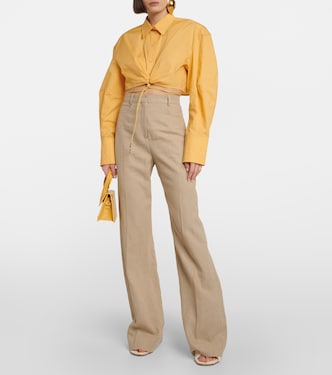 Chemise Plidao raccourcie en coton | Jacquemus