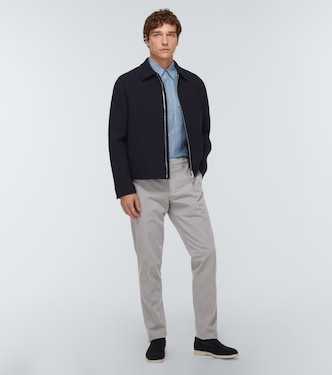 Camicia Thomas in cotone e cashmere | Loro Piana