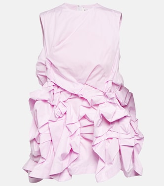 Top in cotone a quadretti | Noir Kei Ninomiya