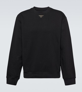 Sudadera de algodón con logo | Prada
