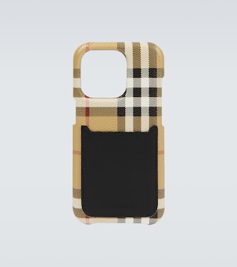 Custodia Vintage Check per iPhone 14 Pro | Burberry
