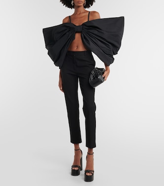 Top in taffetà con fiocco | Nina Ricci