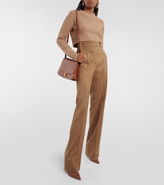 Jersey cropped Kaya de cachemir | Max Mara