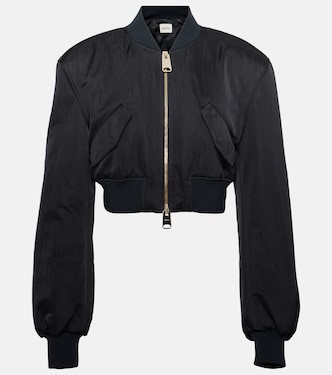 Bomber Reggie de satén | Khaite