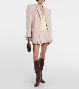 Jafr wool-blend blazer | The Mannei