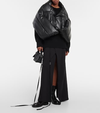 Bomberjacke aus Lederimitat | Junya Watanabe