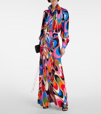Falda larga Onde | Pucci