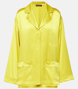 Camicia pigiama Elegante Vasaio in seta | Max Mara