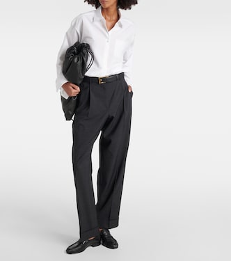 Pantalon ample Tor en laine vierge | The Row
