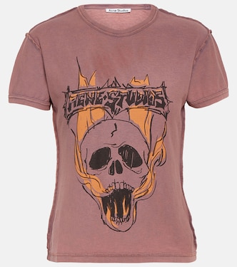 T-shirt imprimé en coton | Acne Studios