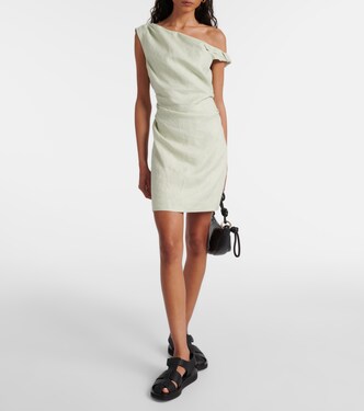 Minikleid Iris Twist aus Leinen | SIR