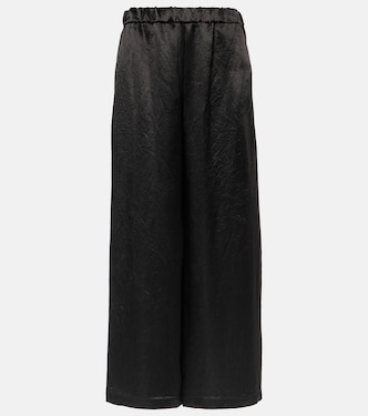 Leisure Palazzo-Hose Accanto aus Satin | Max Mara
