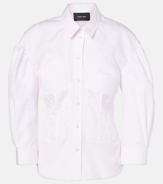 Camicia a corsetto in cotone | Simone Rocha