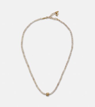 Halskette Infinite aus Opal mit 18kt Gelbgold | Suzanne Kalan