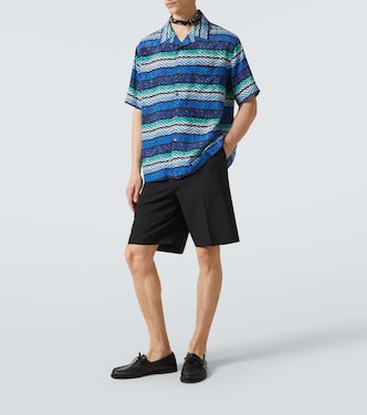 Camicia bowling con stampa a zig-zag | Missoni
