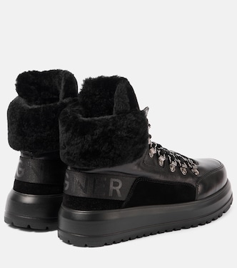 Stivaletti in pelle con shearling | Bogner