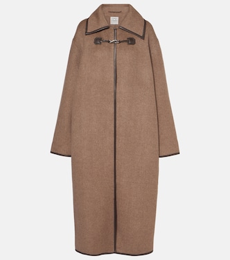 Double clasp wool coat | Toteme