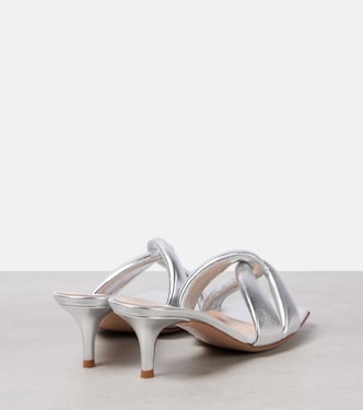 Sandali Amour in pelle metallizzata | Gianvito Rossi