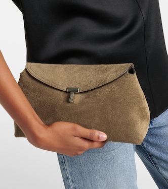 Borsa T-Lock in suede | Toteme