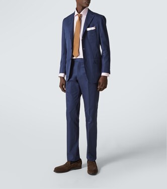 Camicia in cotone a righe | Kiton