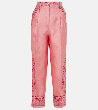 Gerade Hose aus Seide | Etro