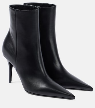 Botas Barbara 90 de piel | Amina Muaddi