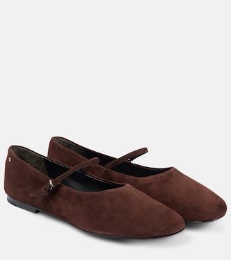Suede Mary Jane flats | Tory Burch