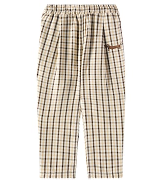 Gingham pants | Mini Rodini