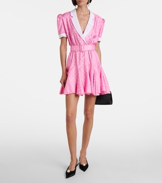 Polka-dot silk twill minidress | Rodarte