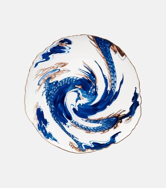x Diesel Living Classics on Acid Imari Dragon dinner plate | Seletti
