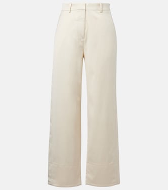 Pantalones anchos chintz de tiro alto | Toteme