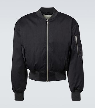 Chaqueta bomber cropped | Entire Studios