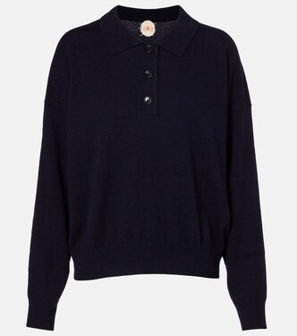 Wool and cashmere polo sweater | Jardin des Orangers