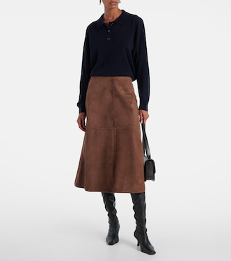 Wool and cashmere polo sweater | Jardin des Orangers