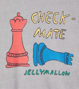 Sweatshirt Checkmate aus Baumwoll-Jersey | Jellymallow
