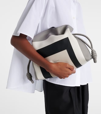 Flamenco Square leather clutch | Loewe