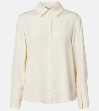 Camisa Voliera de cady en mezcla de seda | Max Mara