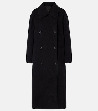Shield double-breasted wool-blend coat | Toteme