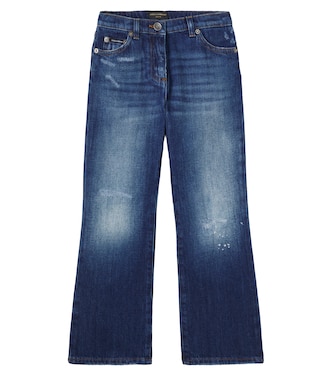 Logo faded jeans | Dolce&Gabbana Kids