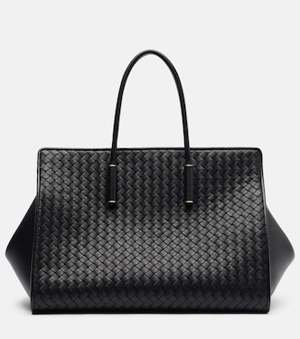 Barbara Medium leather tote bag | Bottega Veneta