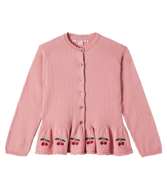 Cypres pleated cotton cardigan | Konges Sløjd