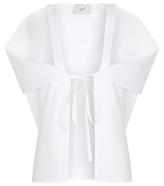 Cotton poplin top | Coperni