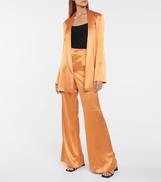 Pantalon large Julianne à taille haute | Galvan