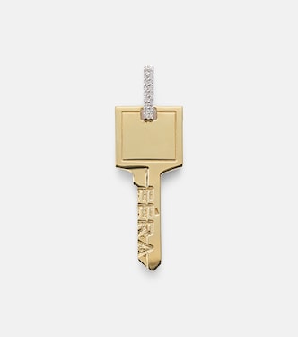 Boucle d’oreille unique Key Big en or 18 ct et diamants | Eéra