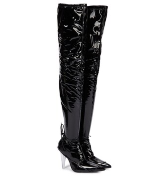 Botas mosqueteras de látex | Peter Do
