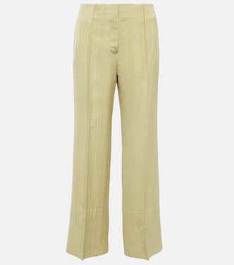 Pantalon raccourci à taille haute | Jil Sander